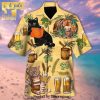 Cat Apparel Cat Captain Cool Version Hawaiian Shirt