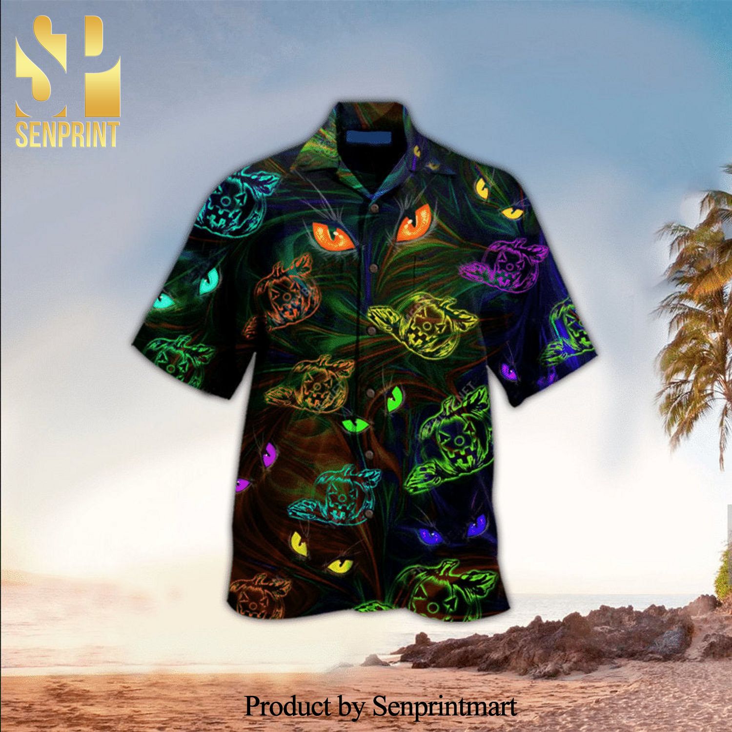 Cat Best Outfit 3D Hawaiian Shirt