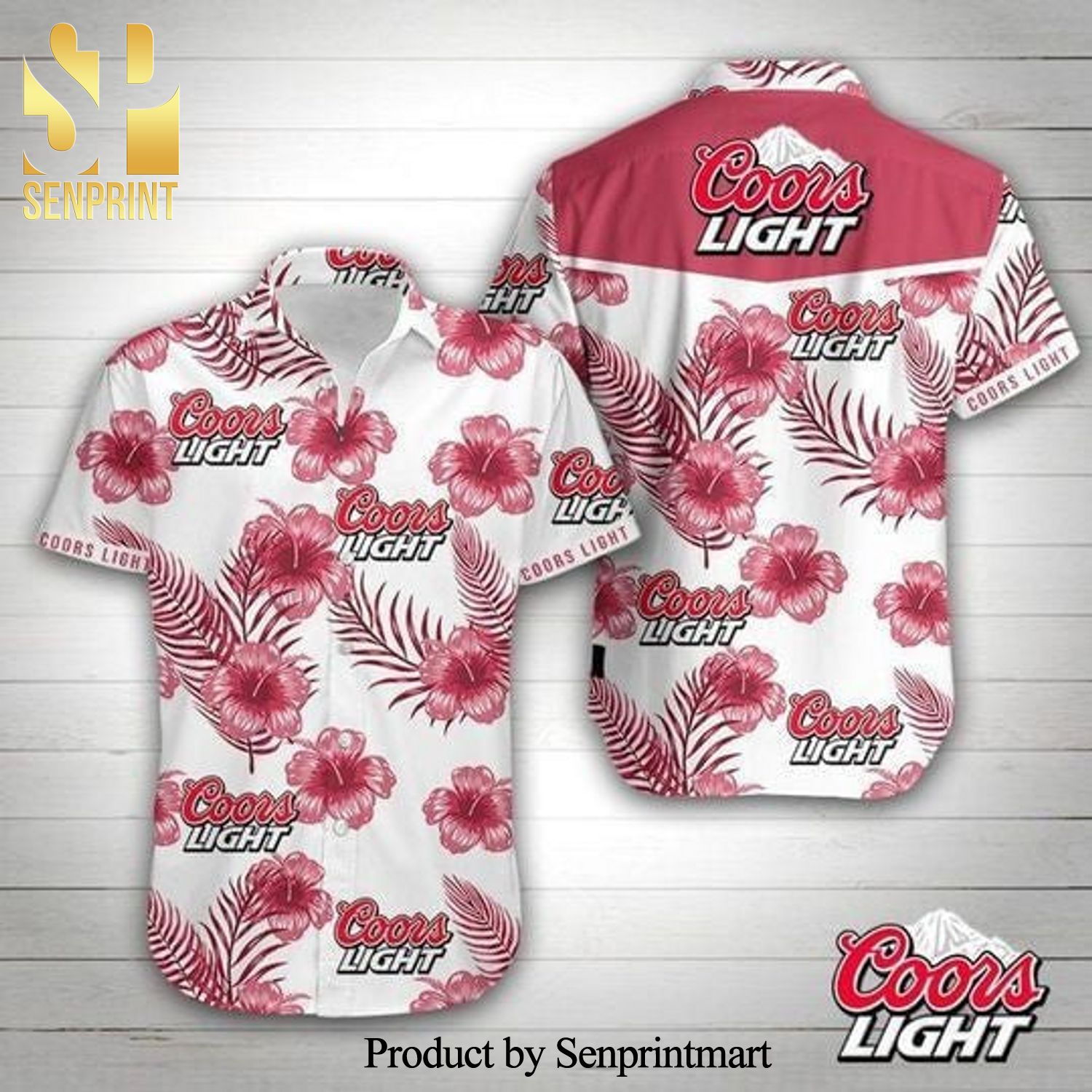 Coors Light Beer New Style Full Print Hawaiian Shirt