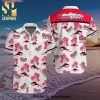 Coors Light Beer Palm Trees Pattern Hawaiian Set Hawaiian Shirt