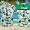 Cow Tropical Shirts Cow Best Outfit 3D Hawaiian Shirt
