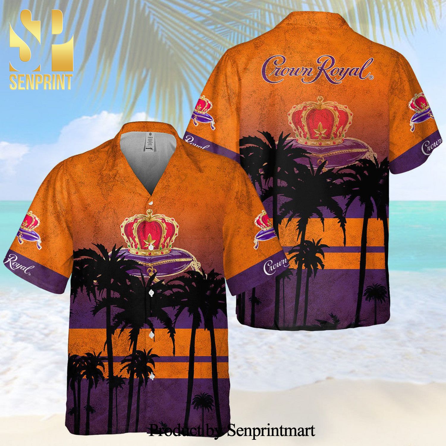 Crown Royal Best Combo Full Printing Hawaiian Shirt