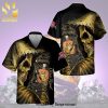 Crown Royal Death Skull Combo Full Printing Hawaiian Shirt