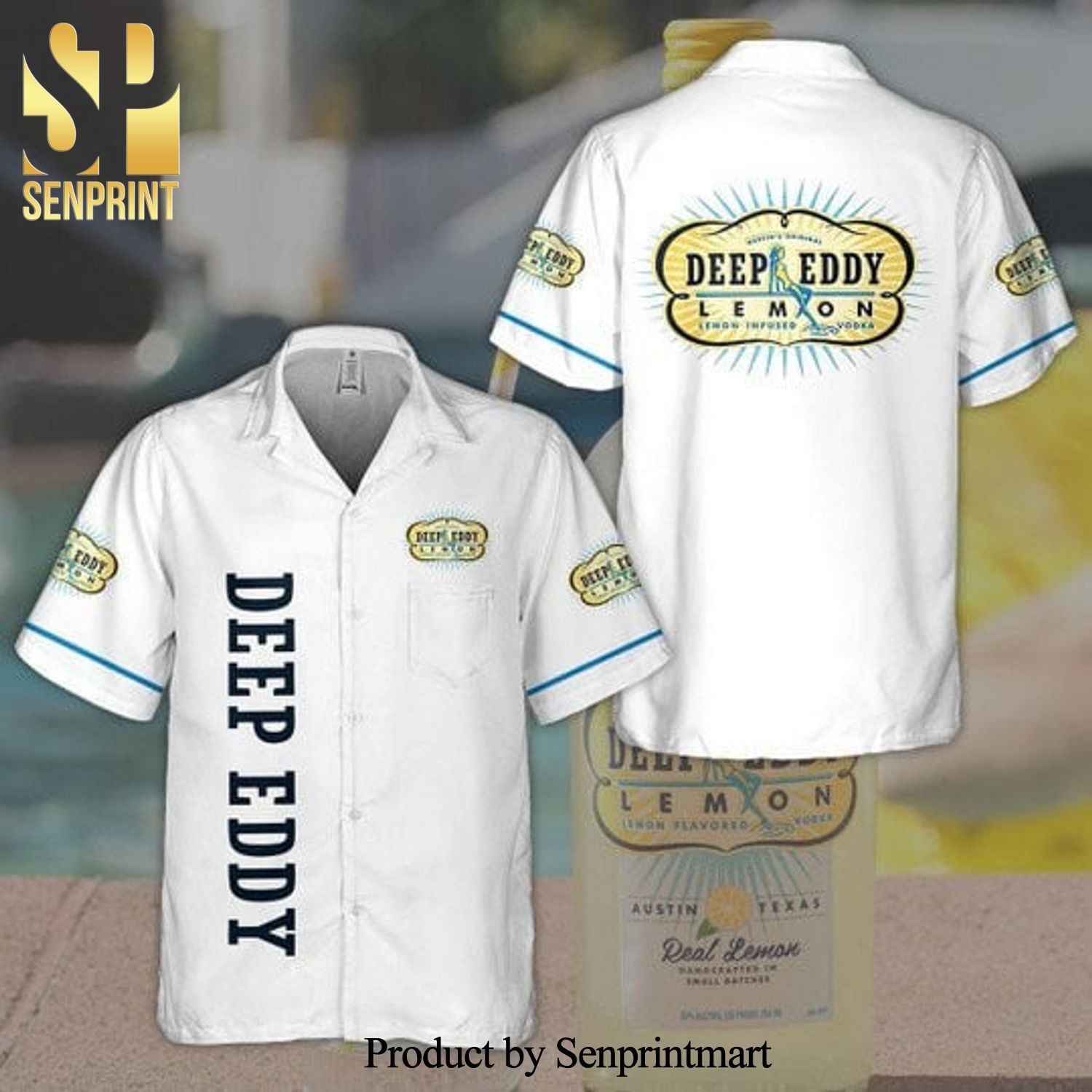 Deep Eddy Lemon New Outfit Full Printed Hawaiian Shirt