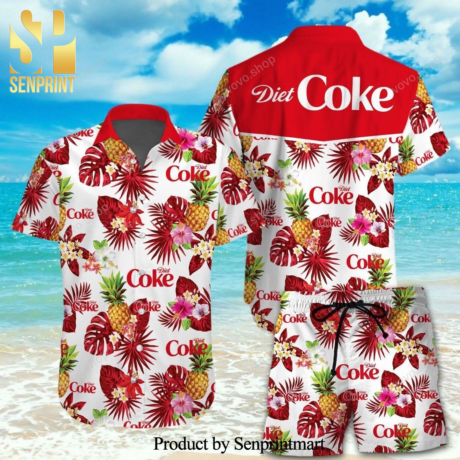 Diet Coke For Fans Hawaiian Shirt