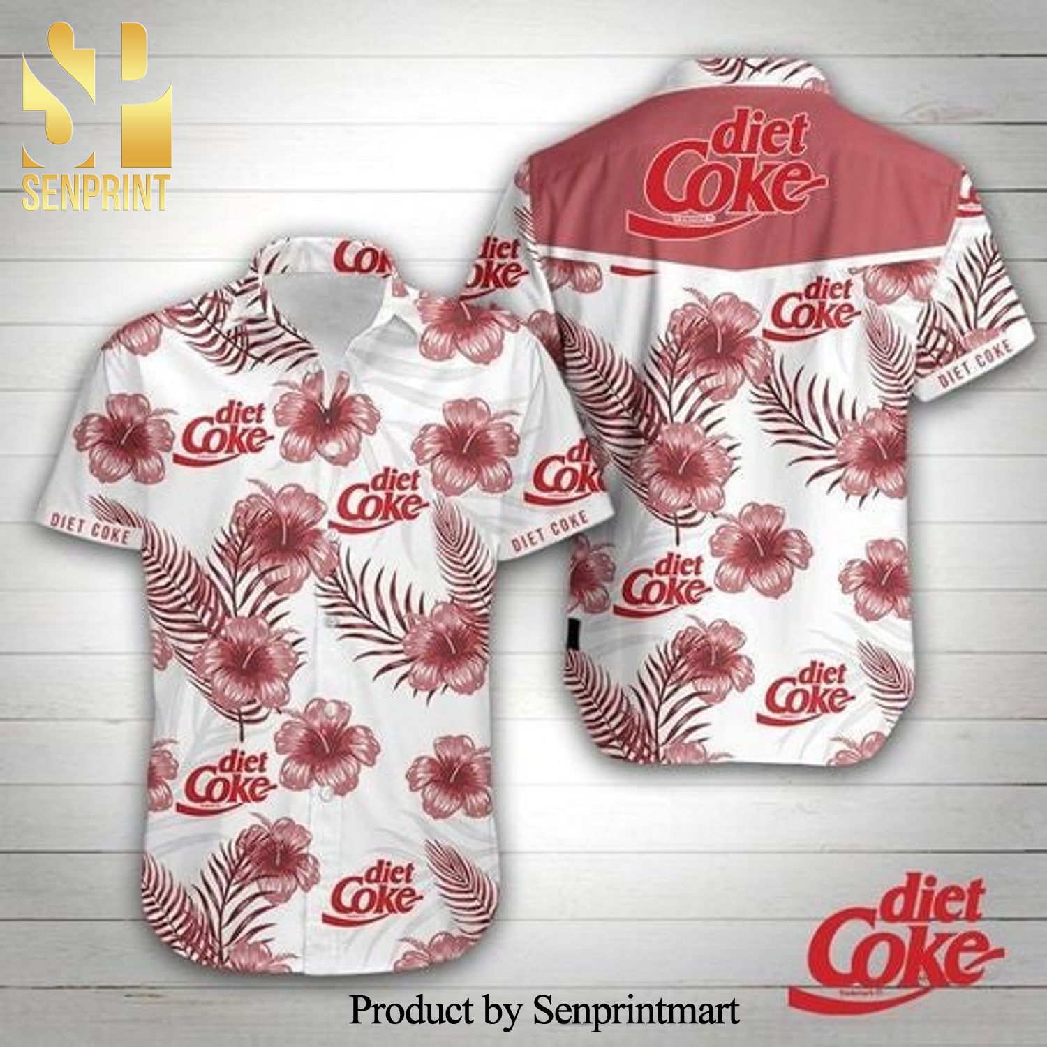 Diet Coke Summcer Collection Hawaiian Shirt