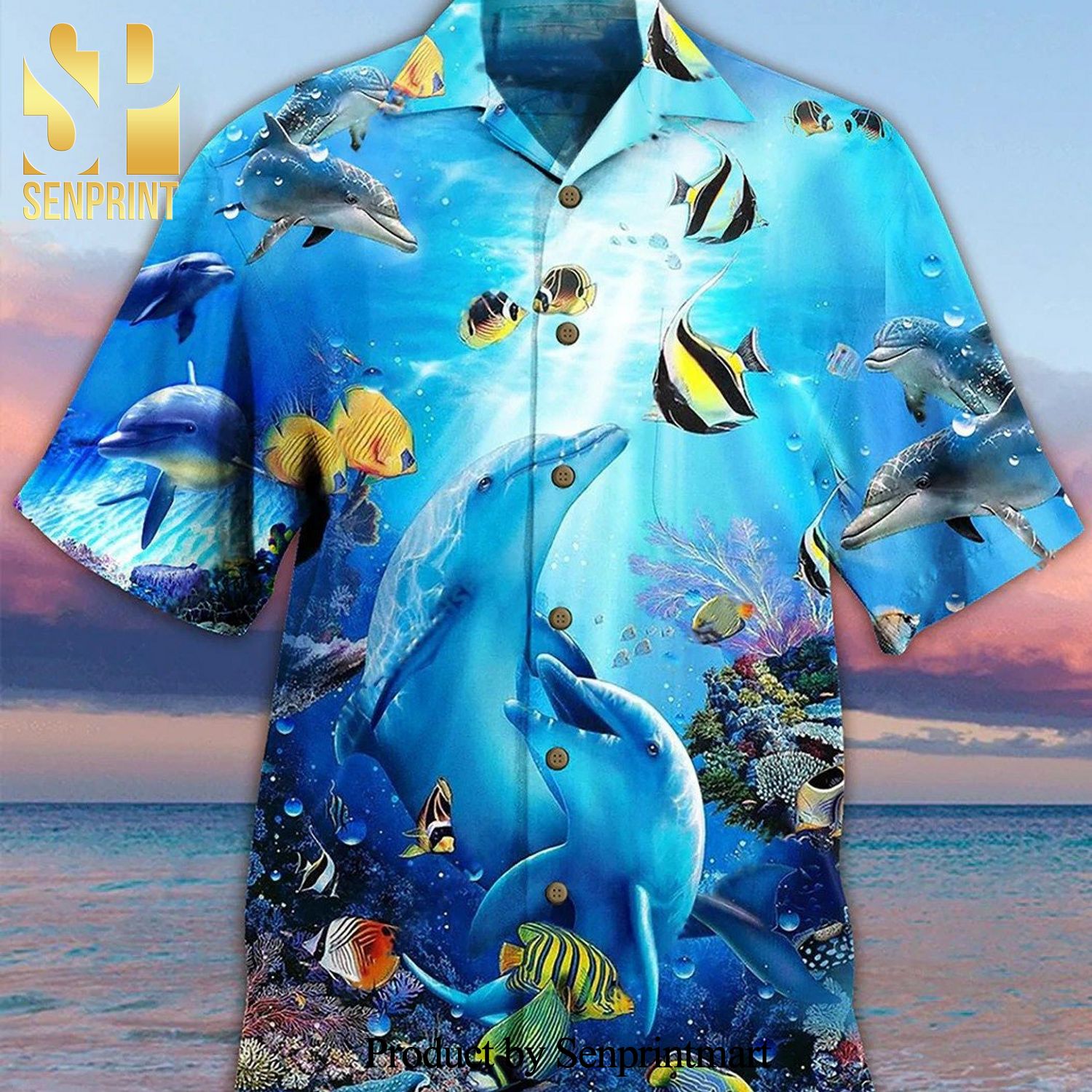 Dolphin Amazing New Style Hawaiian Shirt