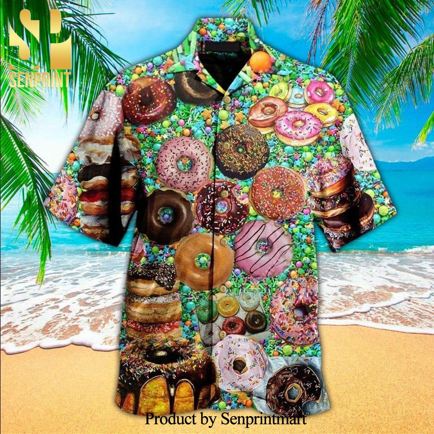 Donut Aloha Shirt Hot Version Hawaiian Shirt