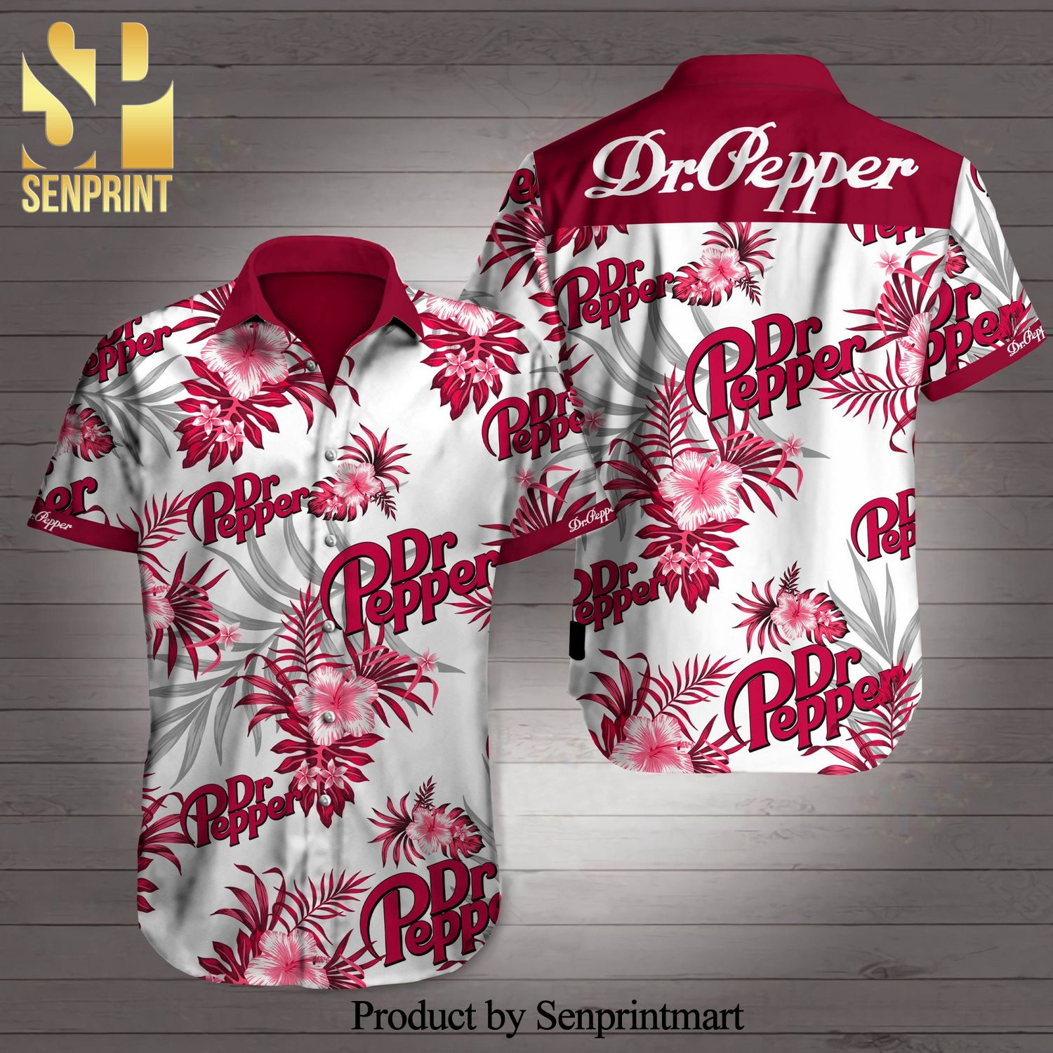 Dr Pepper For Summer Hawaiian Shirt