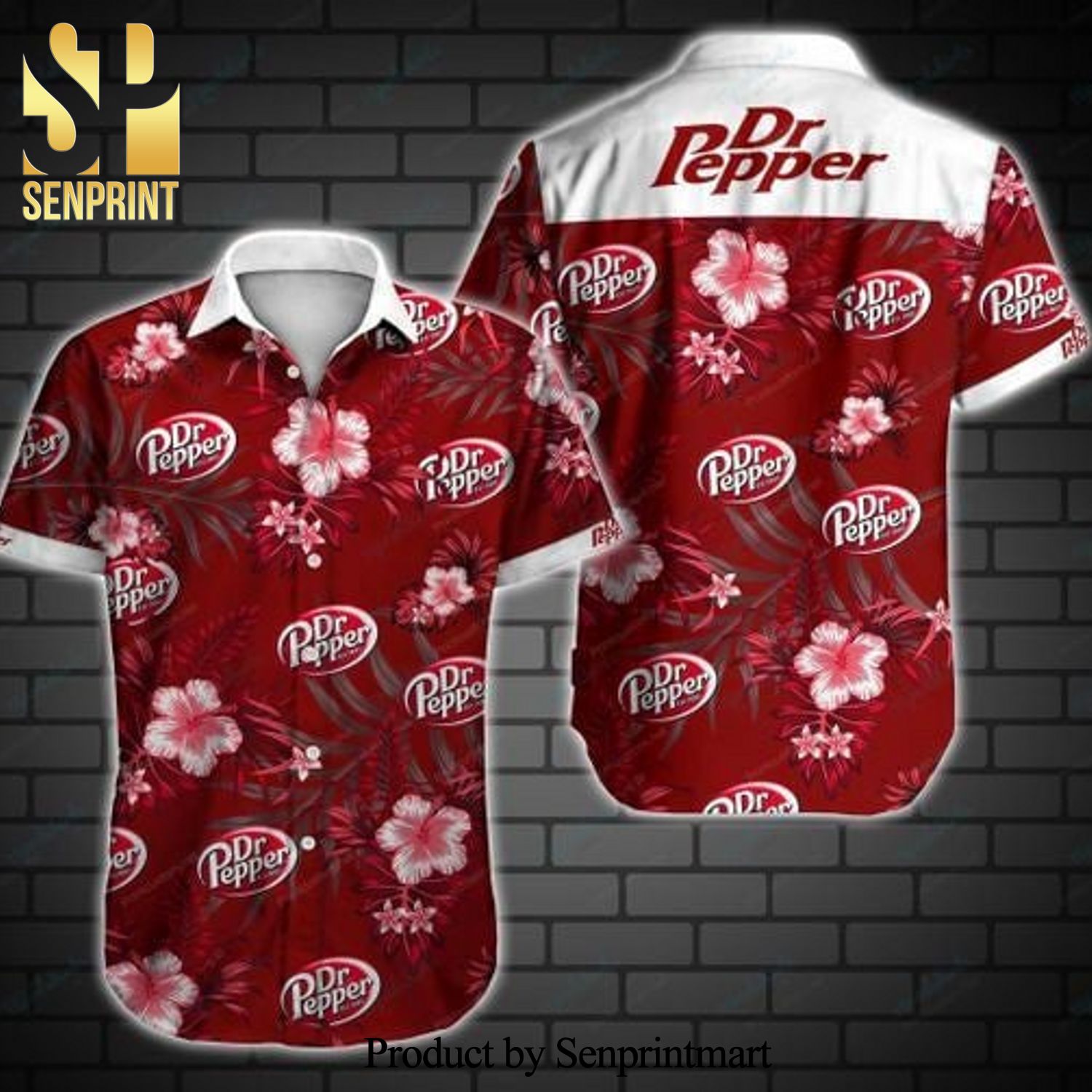 Dr Pepper New Outfit Hawaiian Shirt
