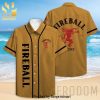 Fireball Whiskey Hot Outfit Hawaiian Shirt