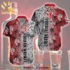 Fireball Whiskey Skeleton Halloween Hot Version All Over Printed Hawaiian Shirt