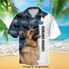 German Shepherd Awesome Outfit Hawaiian Shirt