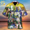 Goats In Bluebonnets Unisex For Holiday Hawaiian Shirt