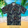 Godzilla Tropical Hibiscus Hot Outfit All Over Print Hawaiian Shirt