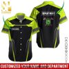 Green Workwear Style Custom Name Best Combo All Over Print Hawaiian Shirt