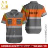 Heavy Equipment Workwear Custom Name Holiday Time Hawaiian Shirt