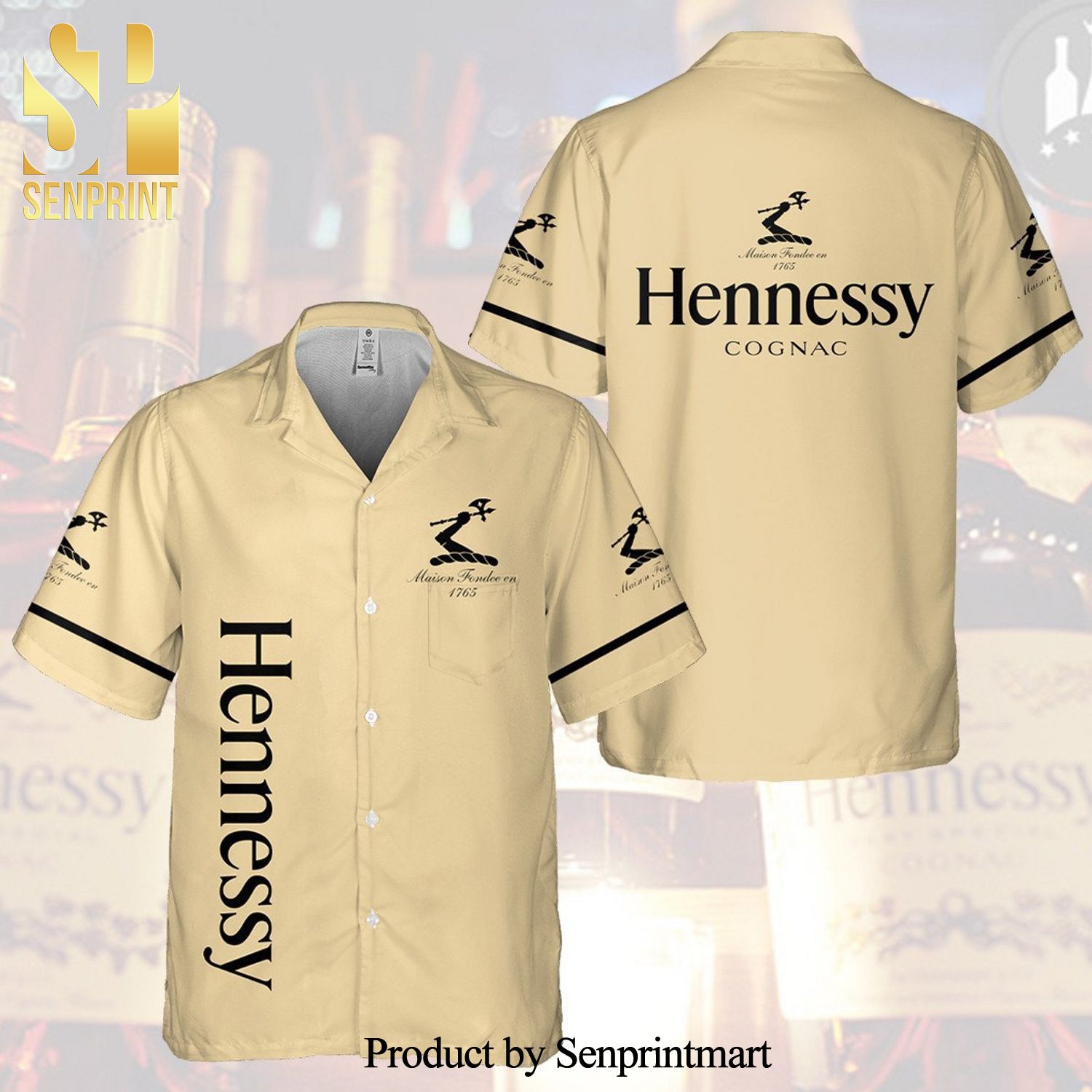 Hennessy Cognac New Outfit Full Printed Hawaiian Shirt