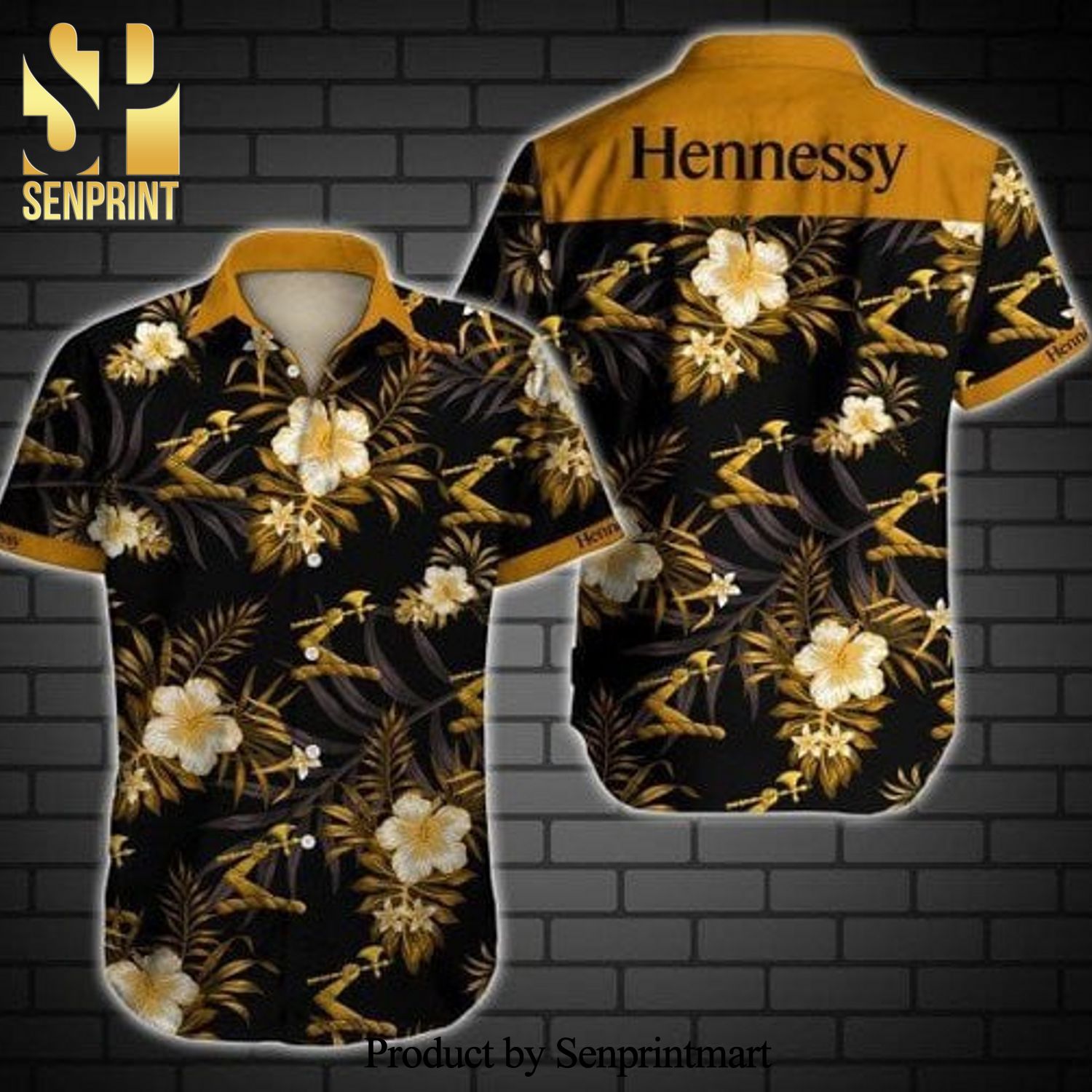 Hennessy For Holiday Hawaiian Shirt