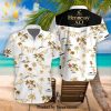 Hereford Cow American Flag Floral Tropical Hawaiian Set Hawaiian Shirt