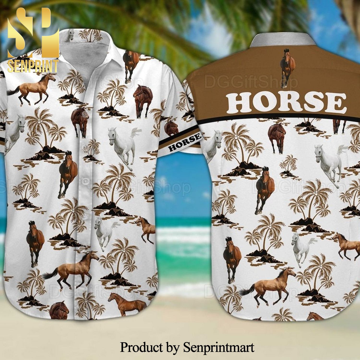 Horse New Style Full Print Hawaiian Shirt