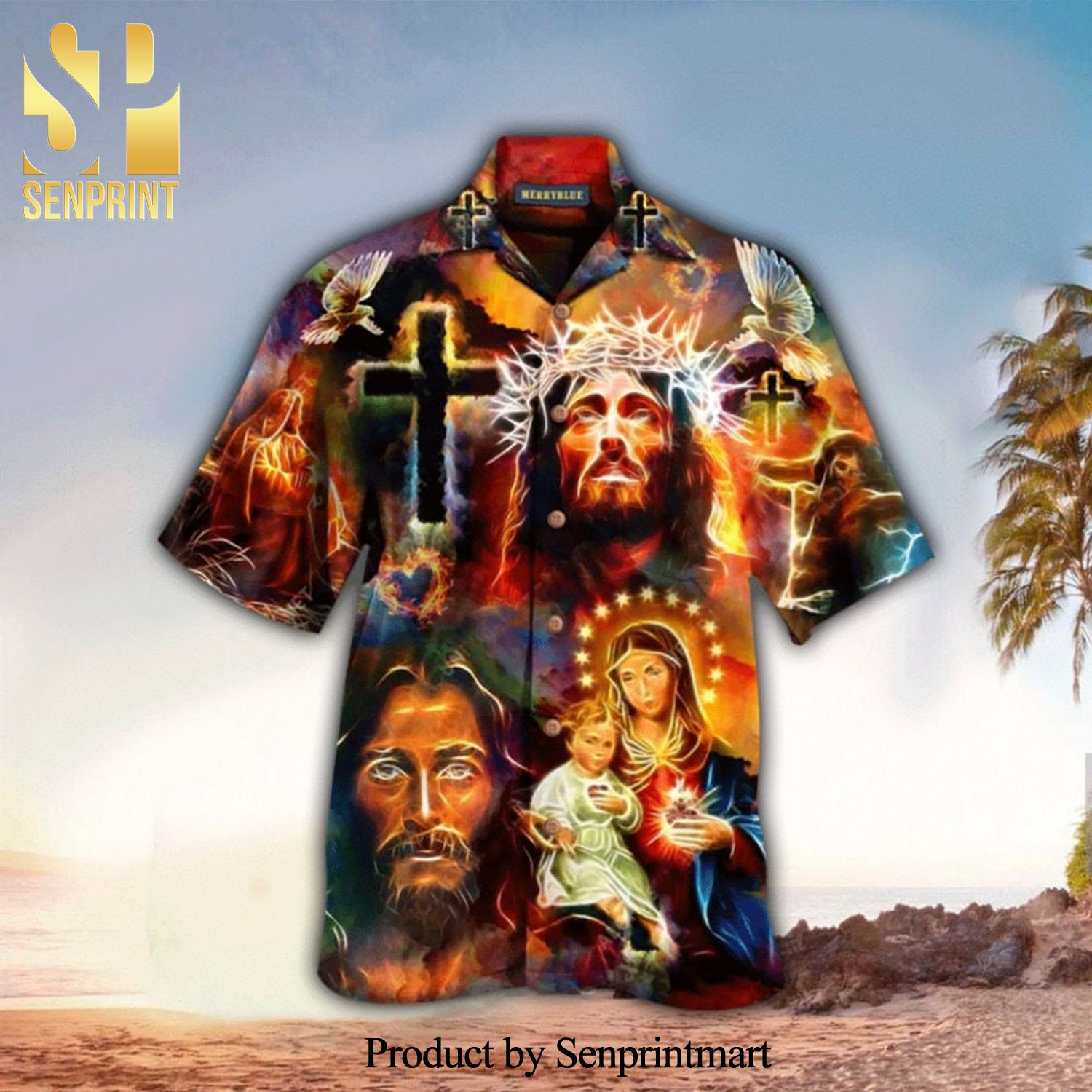 I Cant Do This Life Without Jesus High Fashion Hawaiian Shirt