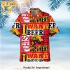 I Like Beer And Horse Racing For Fans Hawaiian Shirt