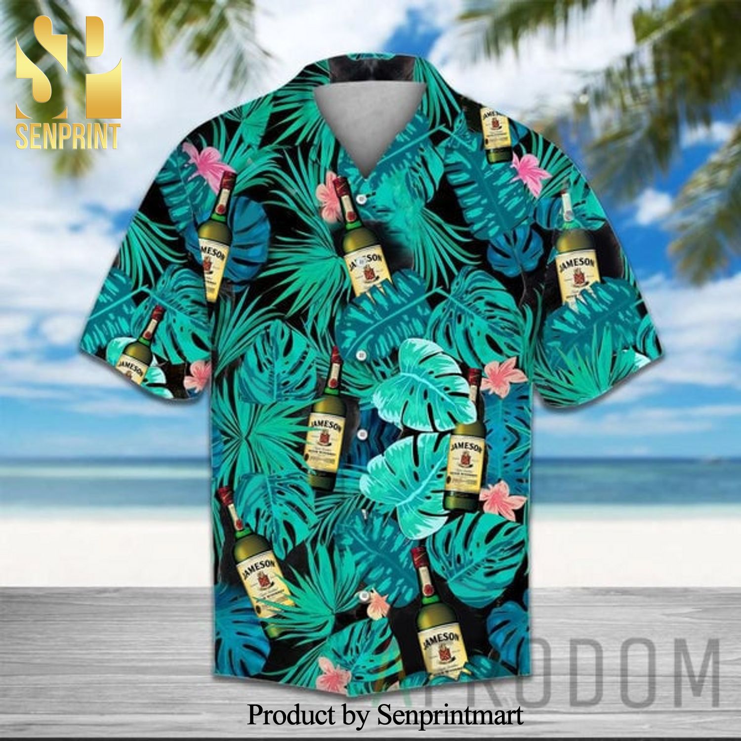 Jameson Irish Whiskey New Fashion Hawaiian Shirt