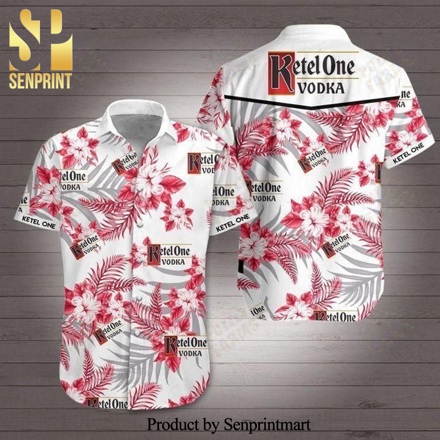 Ketel One Vodka New Outfit Full Printed Hawaiian Shirt