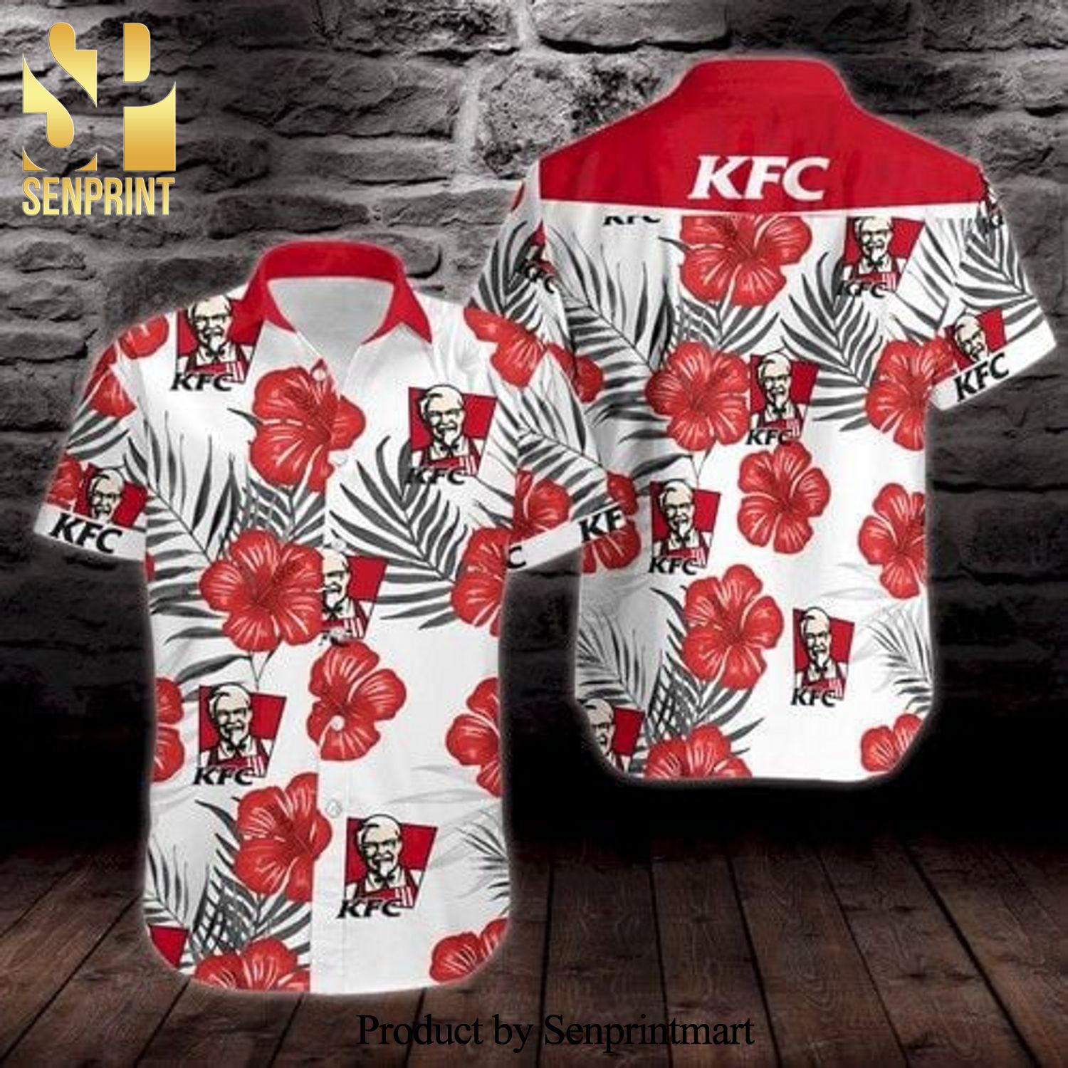 Kfc Hot Outfit Hawaiian Shirt