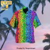 LGBT American Pride 6-Color Rainbow Lips Street Style All Over Print Hawaiian Shirt