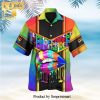 LGBT Be Kind Rainbow Peace Symbols All Over Printed Hawaiian Shirt