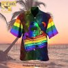 LGBT Pride Love Is Love 6 Color Rainbow Unicorn Holiday Time Hawaiian Shirt