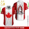 Love Canada Custom Name Hawaiian Set Hawaiian Shirt