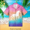 Magical Ice Dragon Blue Street Style Hawaiian Shirt