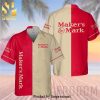 Maker’s Mark Whiskey Palm Tree 3D Hawaiian Shirt