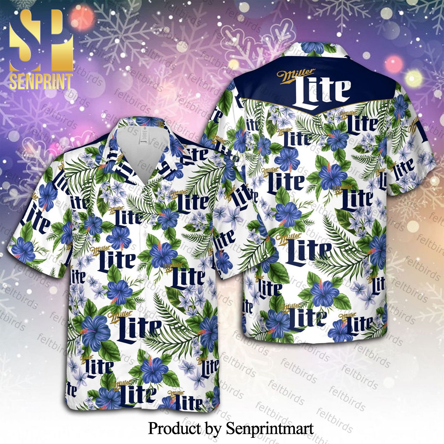 Miller Lite Beer Unisex New Type Hawaiian Shirt
