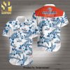 Native Wolf Blue Hot Outfit All Over Print Hawaiian Shirt