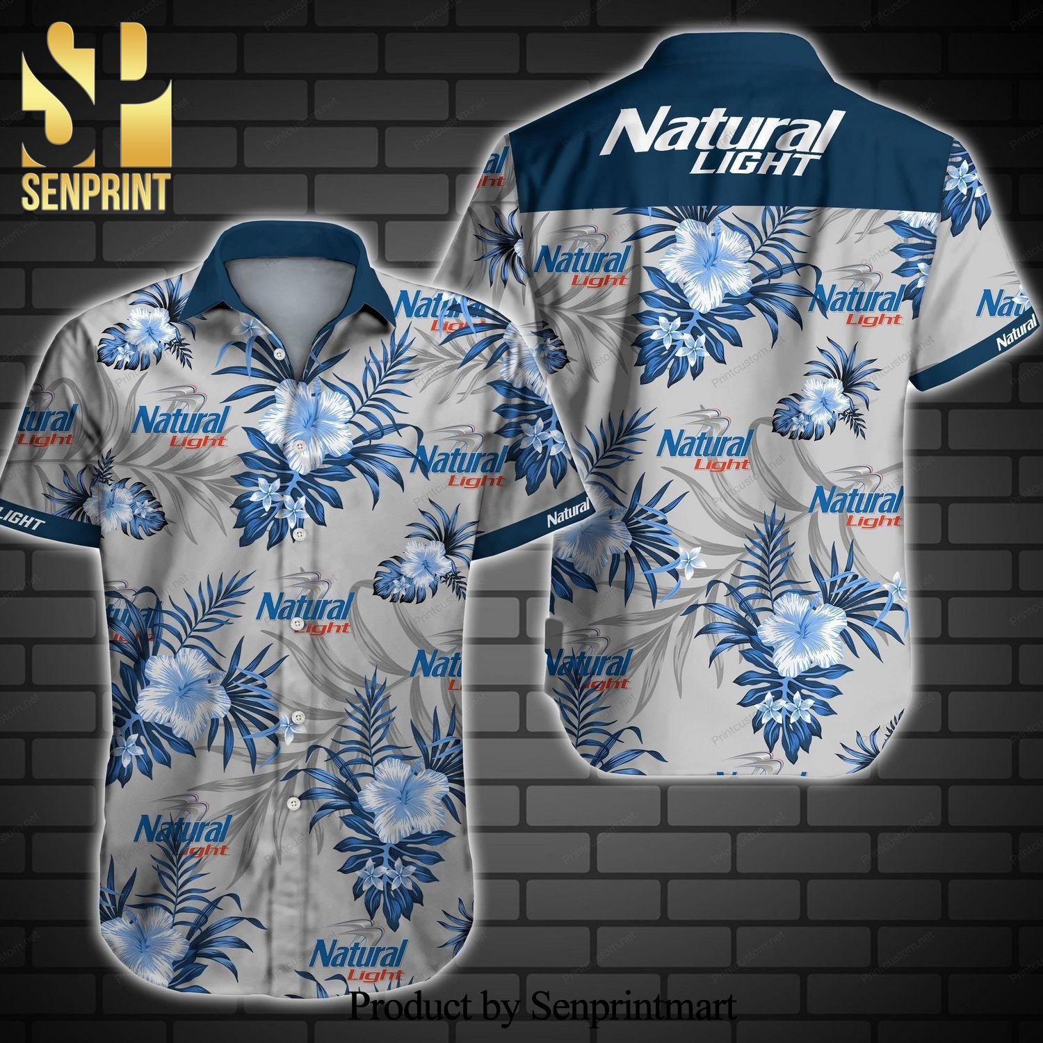Natural Light Beer New Style Hawaiian Shirt