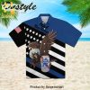 Pabst Blue Ribbon Eagle Hot Outfit Hawaiian Shirt
