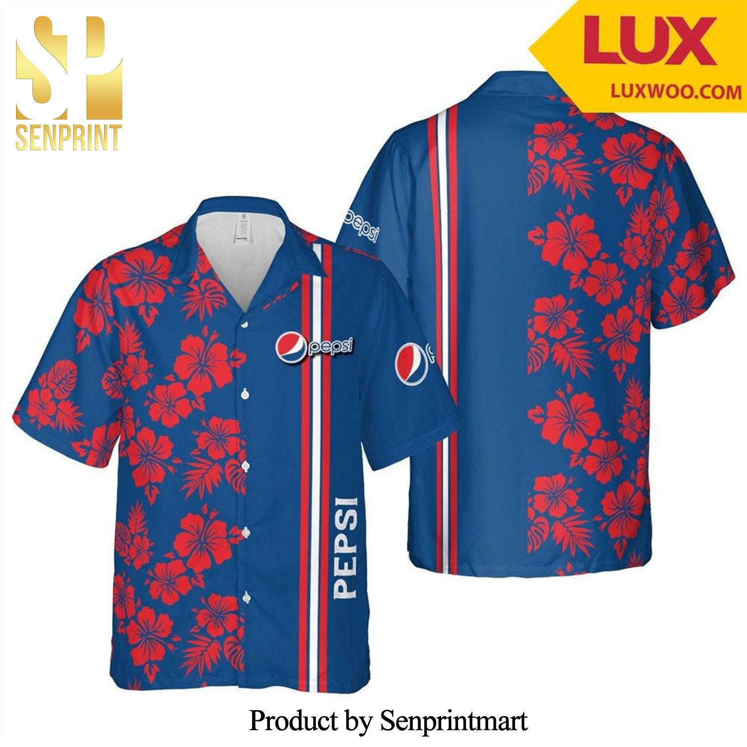 Pepsi Cool Version Hawaiian Shirt