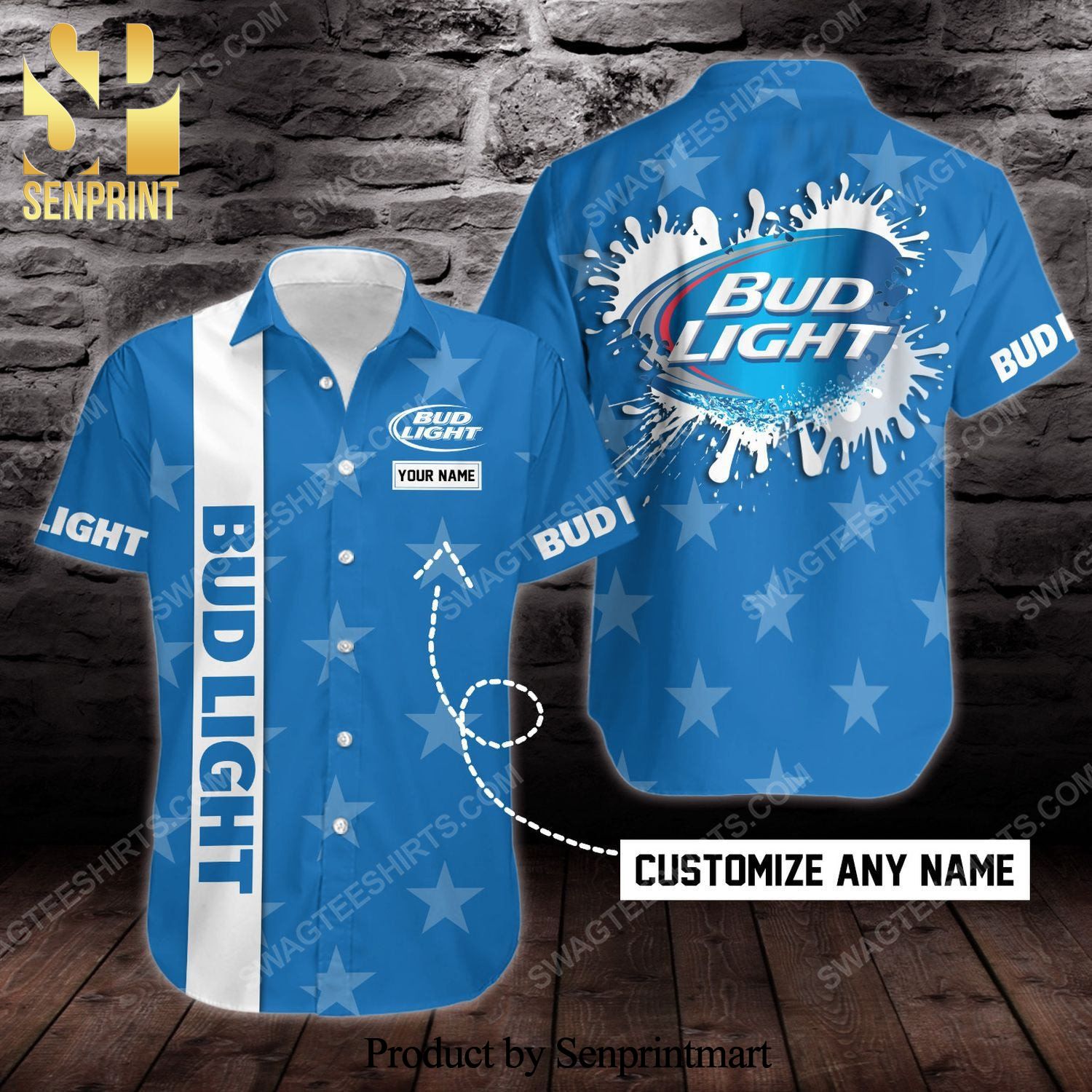 Personalized Bud Light Beer New Outfit Hawaiian Shirt