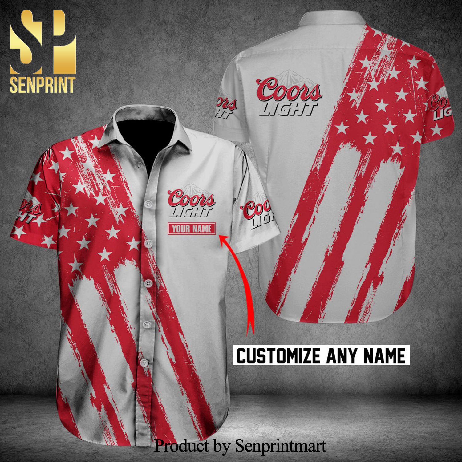 Personalized Coors Light Best Outfit Hawaiian Shirt