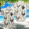 Rooster 3D Hawaiian Shirt