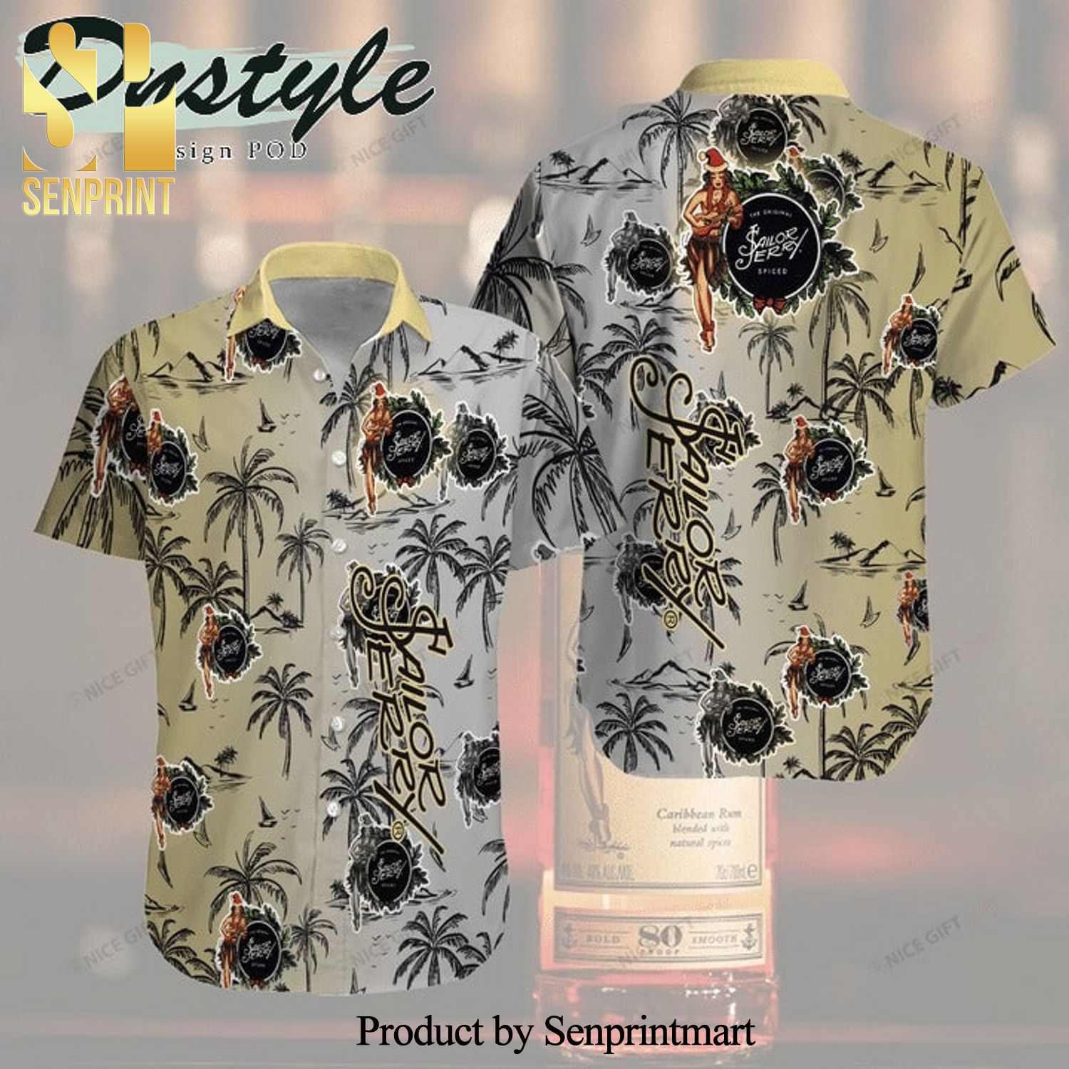 Sailor Jerry Hawaiian Set Hawaiian Shirt
