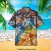 Sea Turtle And Dolphin Street Style Hawaiian Shirt