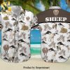 Sheep Coconut Tropical Green For Summer Hawaiian Shirt