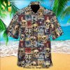 Skull April Guy Custom Name Hot Outfit All Over Print Hawaiian Shirt