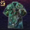 Skull Printed Casual Abstract Hippie Summer Set Hawaiian Shirt