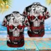 Skull Tropical Full Printed Hawaiian Shirt